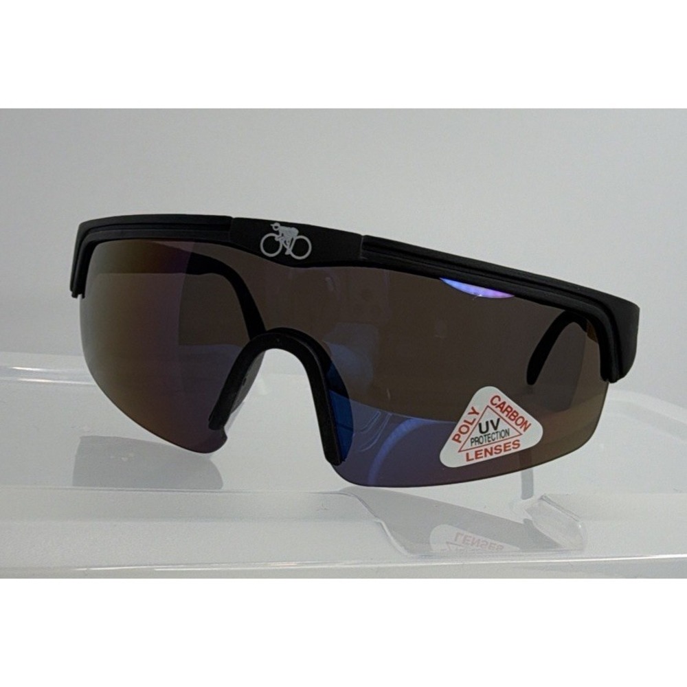 Sport Wrap Around Sunglasses UV400 Driving Cycling Running Golfing Brand New